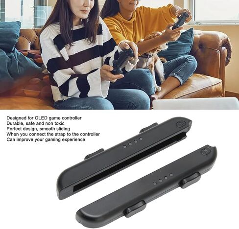 أشرطة معصم Dilwe Joycon للتبديل، حزام معصم بديل للوحة التحكم Joy Con Strap 2 Pack، حزام معصم Joycon لوحدة تحكم ألعاب OLED in Saudi Arabia