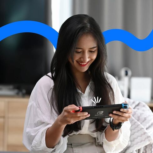 واقي شاشة من الزجاج المقوى المضاد للضوء الأزرق لجهاز نينتندو سويتش لايت - يحمي عيون الأطفال من الإجهاد والتعب in Kuwait