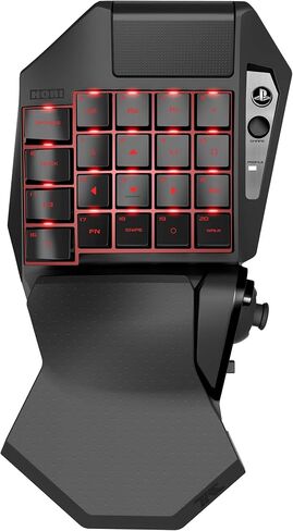 PlayStation 4 TAC Pro Type M2 (Doom Edition) Programmable KeyPad and Mouse Controller for FPS Games by HORI - Officially Licensed by Sony & Bethesda in Kuwait