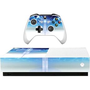 MightySkins Skin for Microsoft Xbox One S All-Digital Edition - Cross | Protective, Durable, and Unique Vinyl Decal wrap cover | Easy to Apply, Remove, and Change Styles | Made in The USA in Saudi Arabia