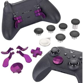 Venom Elite Series 2 Controller Replacement Part Custom Accessory Kit - Purple (Xbox One / Xbox Series X) (Xbox One) in Kuwait