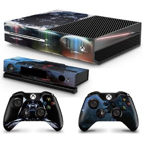 ملصق لاصق لاصق لوحدة التحكم لجهاز Xbox One Spider من giZmoZ n GadgetZ + 2 غطاء لوحدة التحكم متوافق مع Xbox One وKinect in Kuwait