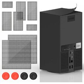 عبوة من غطاءين للغبار لجهاز إكس بوكس سيريز إكس بوكس إكس بوكس من يوناهوت فلتر مروحة تبريد غطاء مقاوم للغبار ملحقات غطاء تنفيس متوافق مع وحدة التحكم إكس بوكس سيريز إكس in Kuwait