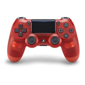 وحدة التحكم اللاسلكية Dualshock 4 من سوني لجهاز بلاي ستيشن 4 - كريستال أحمر - بلاي ستيشن 4 (متجددة) in Kuwait