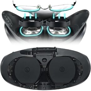 فاصل نظارات KOEBSHPE لـ PSVR2، غطاء عدسة لـ PSVR2، ملحقات لـ PSVR2 بما في ذلك حلقات فاصل النظارات المضادة للخدش وأغطية غطاء حماية العدسة من السيليكون لـ PSVR2 in Kuwait