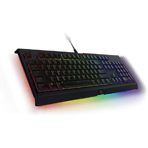 ريزر كيبورد كروما برو للالعاب من سينوسا: اضاءة كروما RGB قابلة للتخصيص مع اضاءة داخلية - مفاتيح باضاءة خلفية فردية - تصميم مقاوم للانسكاب - وظيفة ماكرو قابلة للبرمجة in Kuwait