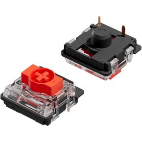 Ranked Gateron ks-27 Low Profile Key Switches for Mechanical Gaming Keyboards | Plate Mounted (Gateron Blue, 10 Pcs)
