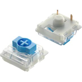 Ranked Gateron ks-27 Low Profile Key Switches for Mechanical Gaming Keyboards | Plate Mounted (Gateron Blue, 10 Pcs) in Saudi Arabia