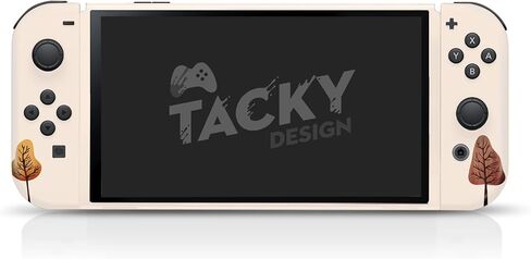 Tacky Design Mountain Skin Compatible with Nintendo Switch OLED Skin - Vinyl 3M Nintendo Switch OLED Stickers Set - Switch OLED Skin for Console, Dock, Joy Con Wrap - Decal Full Wrap in Saudi Arabia