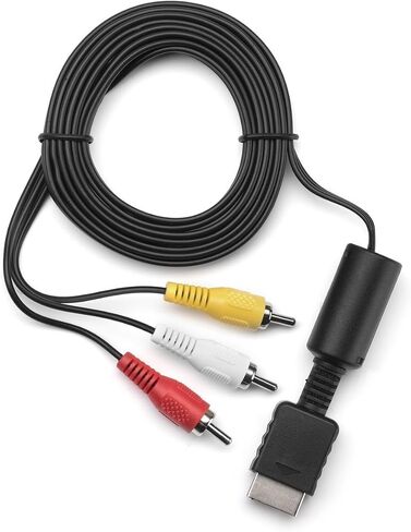 كابل بلاي ستيشن 2 / بلاي ستيشن اكس AV إلى RCA (التعبئة والتغليف بالجملة) in Saudi Arabia