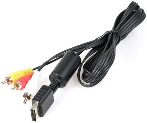 كابل بلاي ستيشن 2 / بلاي ستيشن اكس AV إلى RCA (التعبئة والتغليف بالجملة) in Saudi Arabia