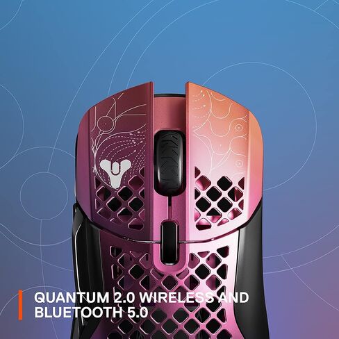 SteelSeries Aerox 5 Wireless – Destiny 2: Lightfall Edition – ماوس ألعاب خفيف الوزن 74 جرام – 18000 CPI – مستشعر TrueMove Air البصري – مقاوم للماء – عمر بطارية يزيد عن 180 ساعة – عناصر مجانية داخل اللعبة in Kuwait