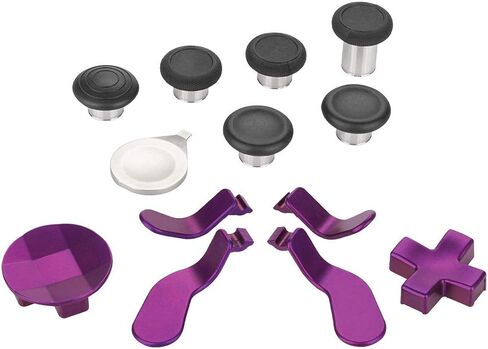 Venom Elite Series 2 Controller Replacement Part Custom Accessory Kit - Purple (Xbox One / Xbox Series X) (Xbox One) in Saudi Arabia