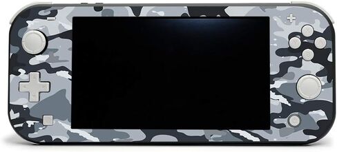 MightySkins Skin Compatible with Nintendo Switch Lite - Artic Camo | Protective, Durable, and Unique Vinyl Decal Wrap Cover | Easy to Apply, Remove, and Change Styles | Made in The USA in Kuwait