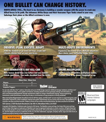Sniper Elite III - PlayStation 3 Standard Edition in Saudi Arabia