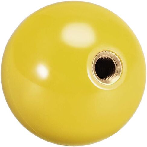 uxcell Joystick Ball Top Handle Rocker Round Head Arcade Game DIY Parts Replacement Yellow in Saudi Arabia