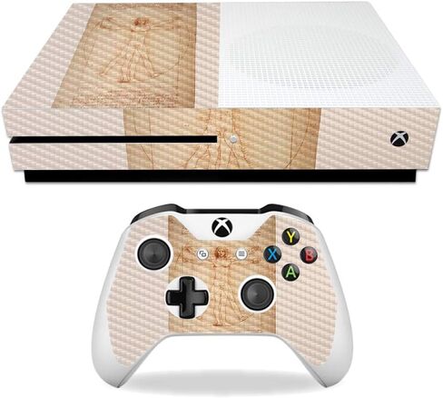 غلاف MightySkins من ألياف الكربون لجهاز Microsoft Xbox One S - Midnight Blossom | لمسة نهائية واقية ومتينة من ألياف الكربون | سهل التطبيق والإزالة وتغيير الأنماط | صنع في الولايات المتحدة الأمريكية in Kuwait
