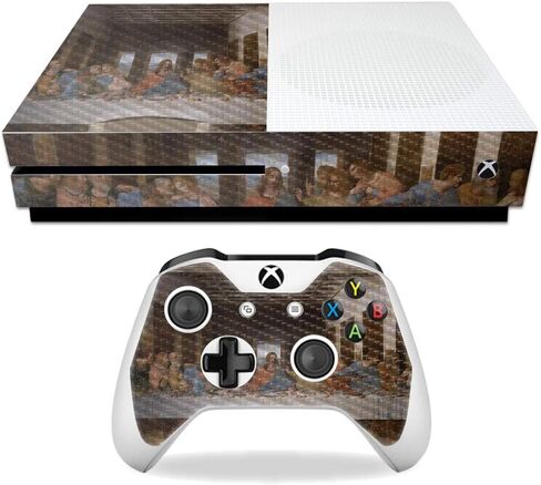 غلاف MightySkins من ألياف الكربون لجهاز Microsoft Xbox One S - Midnight Blossom | لمسة نهائية واقية ومتينة من ألياف الكربون | سهل التطبيق والإزالة وتغيير الأنماط | صنع في الولايات المتحدة الأمريكية in Kuwait