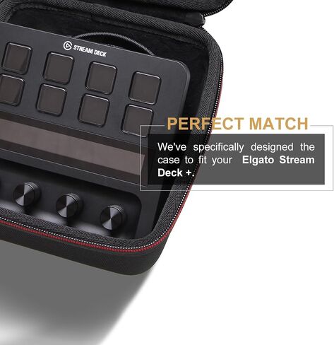 LTGEM EVA Hard Case for Elgato Stream Deck - Travel in Saudi Arabia
