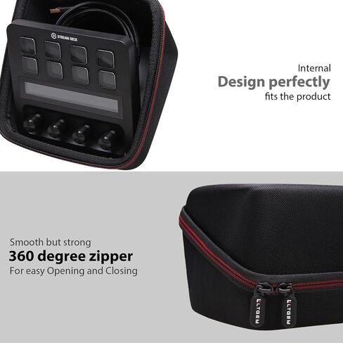 LTGEM EVA Hard Case for Elgato Stream Deck - Travel in Saudi Arabia
