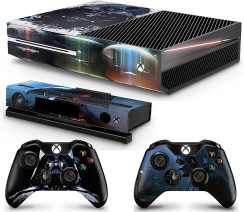ملصق لاصق لاصق لوحدة التحكم لجهاز Xbox One Spider من giZmoZ n GadgetZ + 2 غطاء لوحدة التحكم متوافق مع Xbox One وKinect in Kuwait