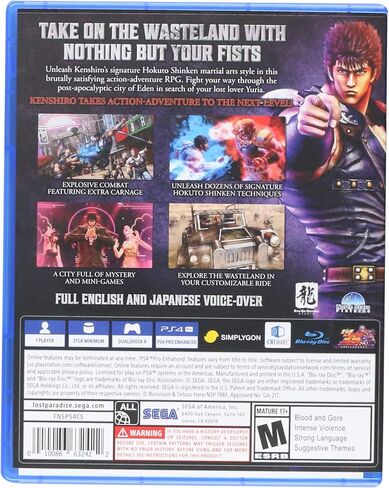 Fist of The North Star: Lost Paradise - PlayStation 4 in Saudi Arabia