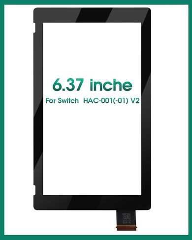 for Nintendo Switch Touch Screen Replacement HAC-001(-01) Digitizer Sensor V2 Touch Digitizer Panel Glass Repair Parts Kits (V2 HAC-001(-01) Touch Screen) in Saudi Arabia