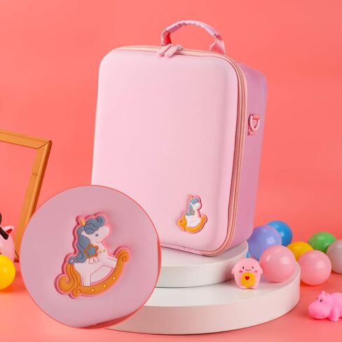 حقيبة حمل Acylulu Cute Cat Paw متوافقة مع Nintendo Switch - فتحة بطاقة ألعاب 21 وحزام كتف قابل للإزالة - حقيبة تخزين صلبة محمولة لوحدة التحكم وملحقات وحدة التحكم in Saudi Arabia