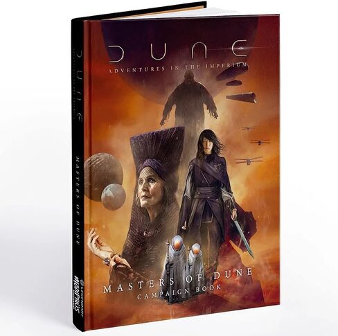 Modiphius Entertainment Dune Adventures in The Imperium: Masters of Dune - Standard Edition, RPG Book, Roleplaying Game in Saudi Arabia