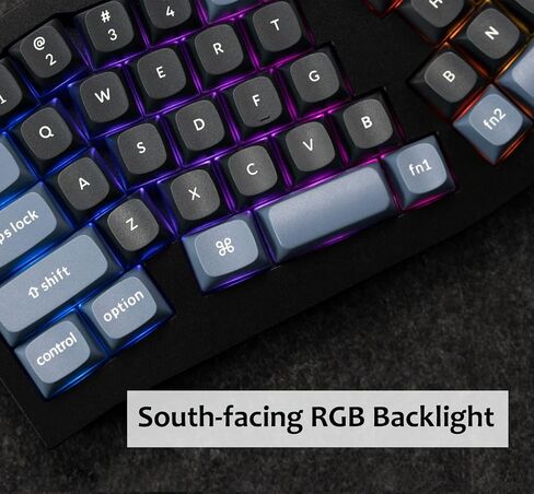 Keychron Q8 Alice 65% Layout Gasket Hot Swappable Custom Mechanical Keyboard, QMK Programmable, RGB Backlit Type-C Wired Aluminum Ergonomic Keyboard for Mac Windows, Gateron G Pro Red Switch in Saudi Arabia