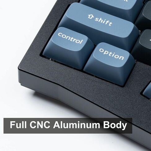 Keychron Q8 Alice 65% Layout Gasket Hot Swappable Custom Mechanical Keyboard, QMK Programmable, RGB Backlit Type-C Wired Aluminum Ergonomic Keyboard for Mac Windows, Gateron G Pro Red Switch in Saudi Arabia