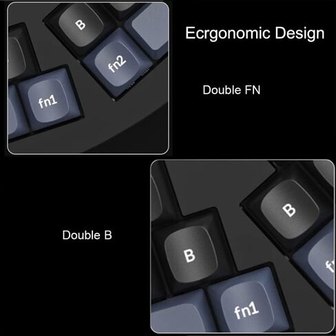 Keychron Q8 Alice 65% Layout Gasket Hot Swappable Custom Mechanical Keyboard, QMK Programmable, RGB Backlit Type-C Wired Aluminum Ergonomic Keyboard for Mac Windows, Gateron G Pro Red Switch in Saudi Arabia