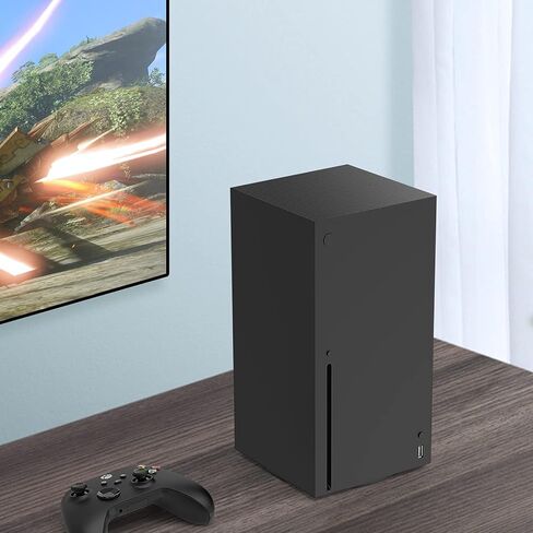 عبوة من غطاءين للغبار لجهاز إكس بوكس سيريز إكس بوكس إكس بوكس من يوناهوت فلتر مروحة تبريد غطاء مقاوم للغبار ملحقات غطاء تنفيس متوافق مع وحدة التحكم إكس بوكس سيريز إكس in Kuwait