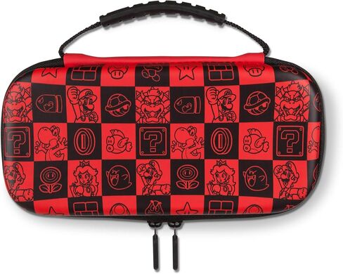 PowerA Protection Kit Lite -Red Super Mario Bros. Checkerboard - Nintendo Switch Case in Saudi Arabia