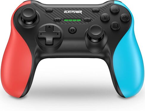 ALIENGT 【ترقية 】 وحدة تحكم لاسلكية احترافية متوافقة مع Switch/Switch Lite، عصا التحكم في لوحة الألعاب عن بعد، وحدة تحكم لاسلكية لوحدة تحكم Switch مع وظيفة Turbo/6 محاور جيروسكوبية/Amibo/الاستيقاظ/لقطة الشاشة in Saudi Arabia