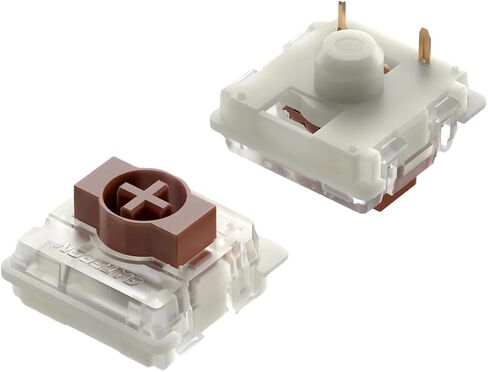 Ranked Gateron ks-27 Low Profile Key Switches for Mechanical Gaming Keyboards | Plate Mounted (Gateron Blue, 10 Pcs) in Saudi Arabia