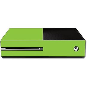 MightySkins Skin Compatible with Microsoft Xbox One - Solid Lime Green | Protective, Durable, and Unique Vinyl Decal wrap Cover | Easy to Apply, Remove, and Change Styles | Made in The USA