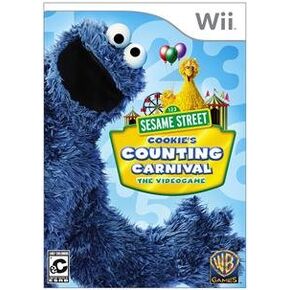 Warner Home Video-Games Sesame Street Cookies Count Carnival Kids Vg Wii Platform in Saudi Arabia