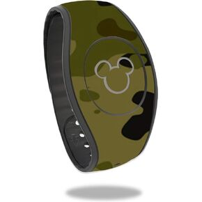 غلاف MightySkins متوافق مع Disney MagicBand 2 - Viper Woodland | غطاء ملتف واقٍ ومتين وفريد ​​من نوعه من الفينيل | سهل التطبيق والإزالة وتغيير الأنماط | صنع في الولايات المتحدة الأمريكية in Kuwait