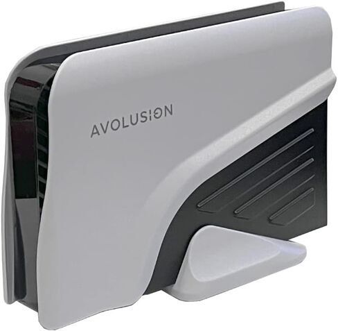 Avolusion PRO-Z Series 2TB USB 3.0 External Gaming Hard Drive for PS5 Game Console (White) - 2 Year Warranty in Saudi Arabia