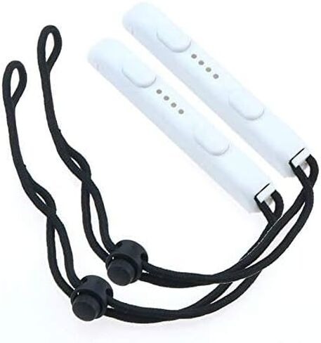 BelugaDesign Pastel Joy-Con Straps Pair | Switch Controller Wrist Accessory Compatible with Nintendo Switch Standard OLED Joycons (White) in Saudi Arabia