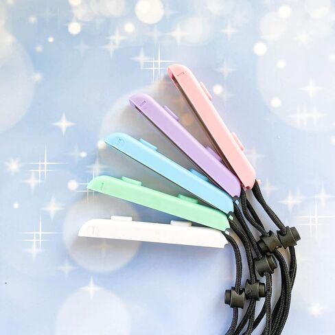 BelugaDesign Pastel Joy-Con Straps Pair | Switch Controller Wrist Accessory Compatible with Nintendo Switch Standard OLED Joycons (White) in Saudi Arabia
