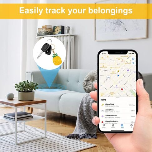 حافظة حامل كرتونية من AXFEE لبطاقات AirTags، حافظة مفاتيح من جلد البولي يوريثان لعلامة Apple AirTag، غطاء تتبع واقٍ لطيف مقاوم للماء ومضاد للخدش، مكتشف العناصر للحيوانات الأليفة، الأمتعة، المحفظة، حقائب الظهر in Saudi Arabia