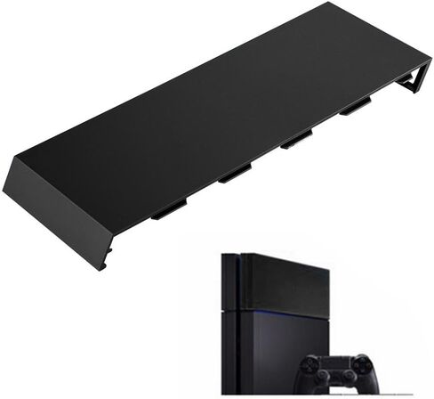 Zer one HDD Hard Driver Shell Case for PS4, Anti-Scratch Front Housing Shell Faceplate Replacement for Sony Playstation 4 PS4 Console(Black) in Saudi Arabia