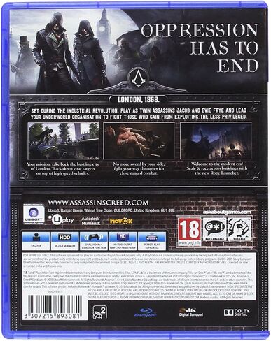 Assassin's Creed Syndicate (PS4) in Saudi Arabia