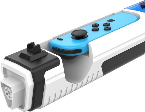 GH Joy con Gun Controller for Nintendo Switch (OLED) Shooting Games, Resident Evil, Cabela's, Sniper Elite, Doom, Hunting Simulator, Wolfenstein, Payday, Joycon Gun Grip Black in Kuwait