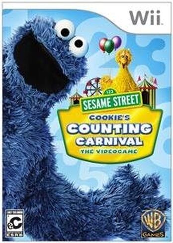 Warner Home Video-Games Sesame Street Cookies Count Carnival Kids Vg Wii Platform in Saudi Arabia