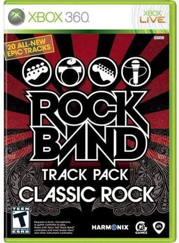 حزمة Rock Band Track: Classic Rock - Xbox 360 (متجددة) in Saudi Arabia