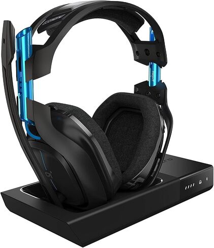 ASTRO Gaming A50 Wireless Dolby Gaming Headset - Black/Green - Xbox One + PC (Renewed) in Saudi Arabia