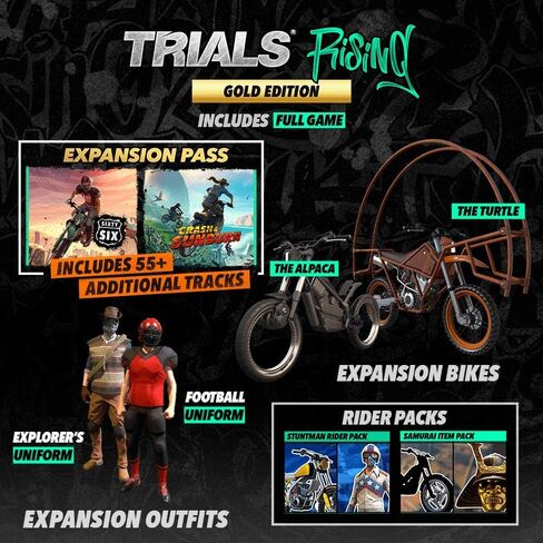 Trials Rising Gold Edition - Nintendo Switch Gold Edition in Saudi Arabia